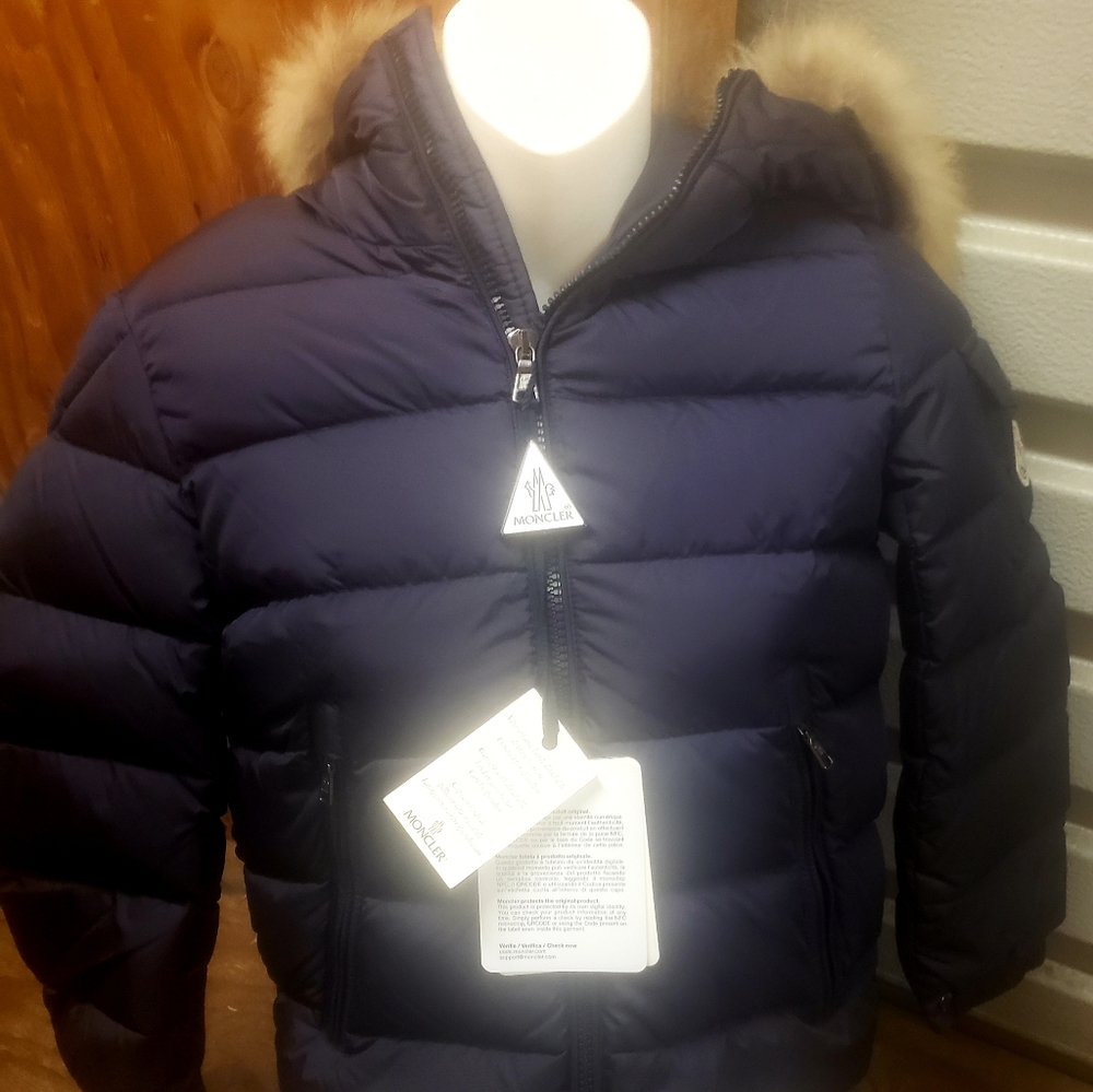 Moncler Size 8 kids jacket. New with tags.